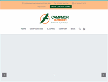 Tablet Screenshot of campmoroutdoor.co.za
